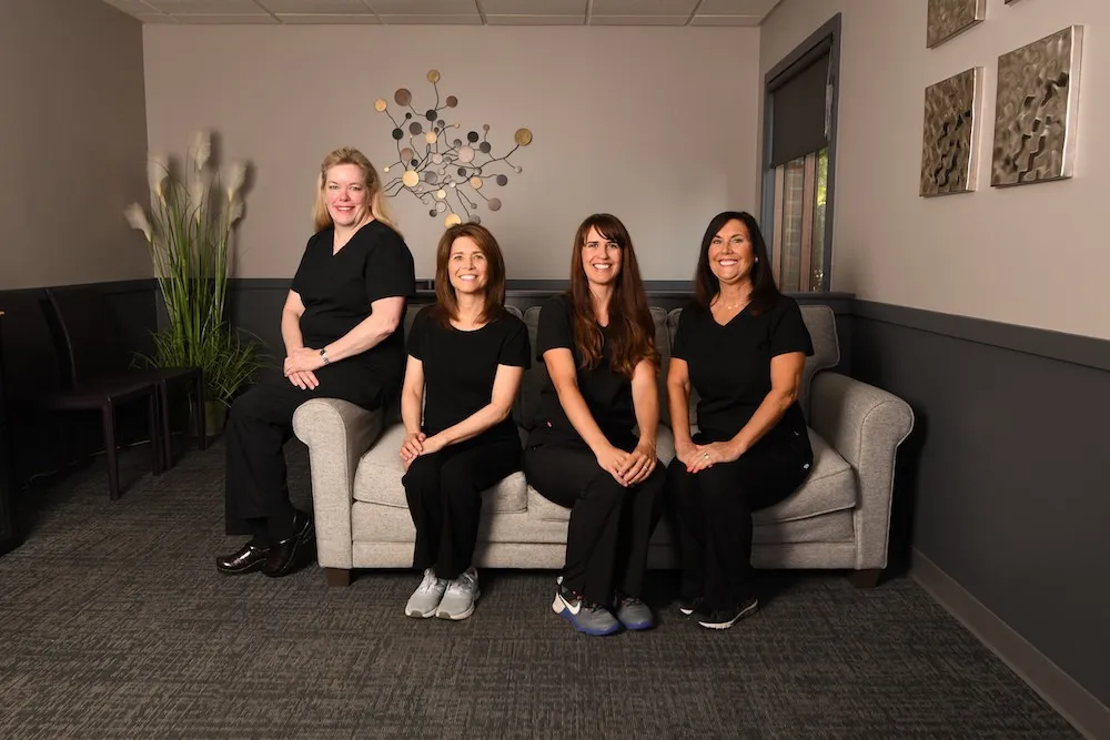 The four dental hygienists at Dentistry Dublin